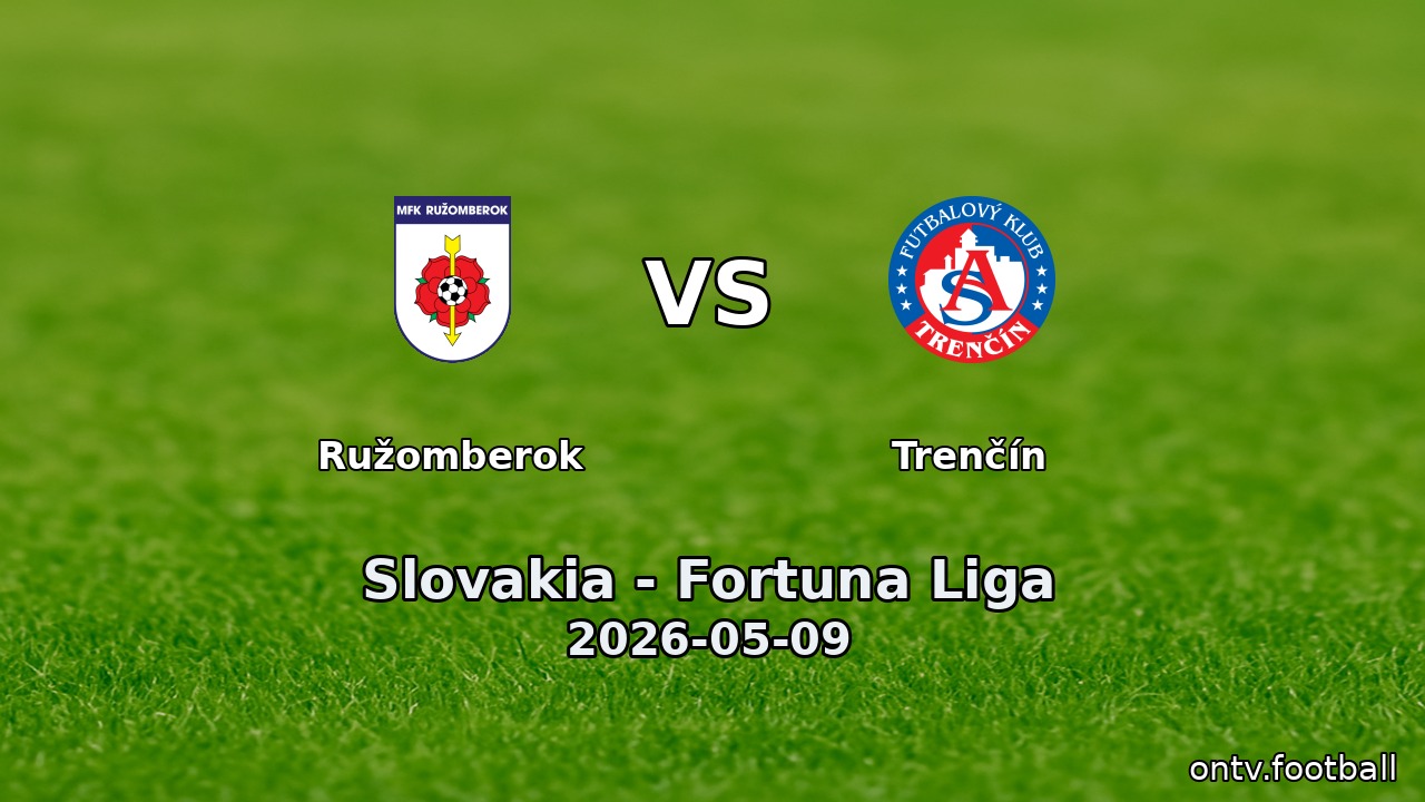 Ružomberok vs Trenčín