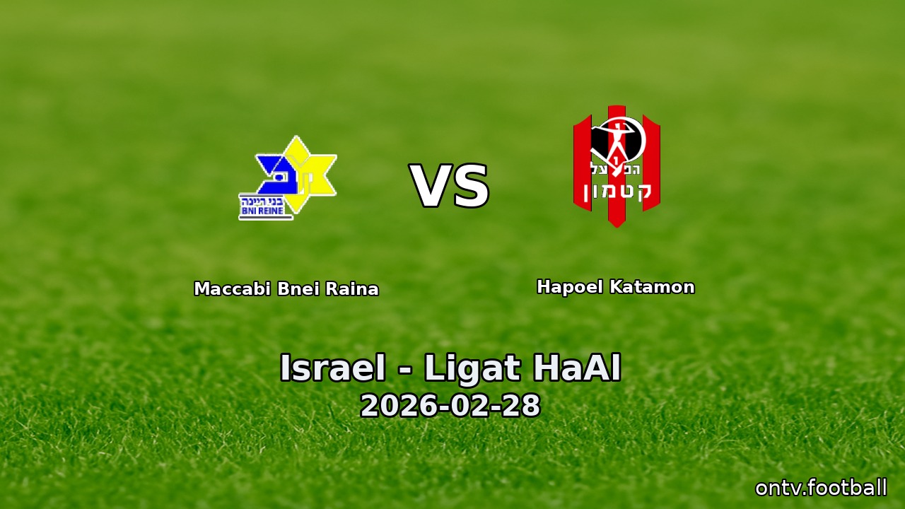 Maccabi Bnei Raina vs Hapoel Katamon
