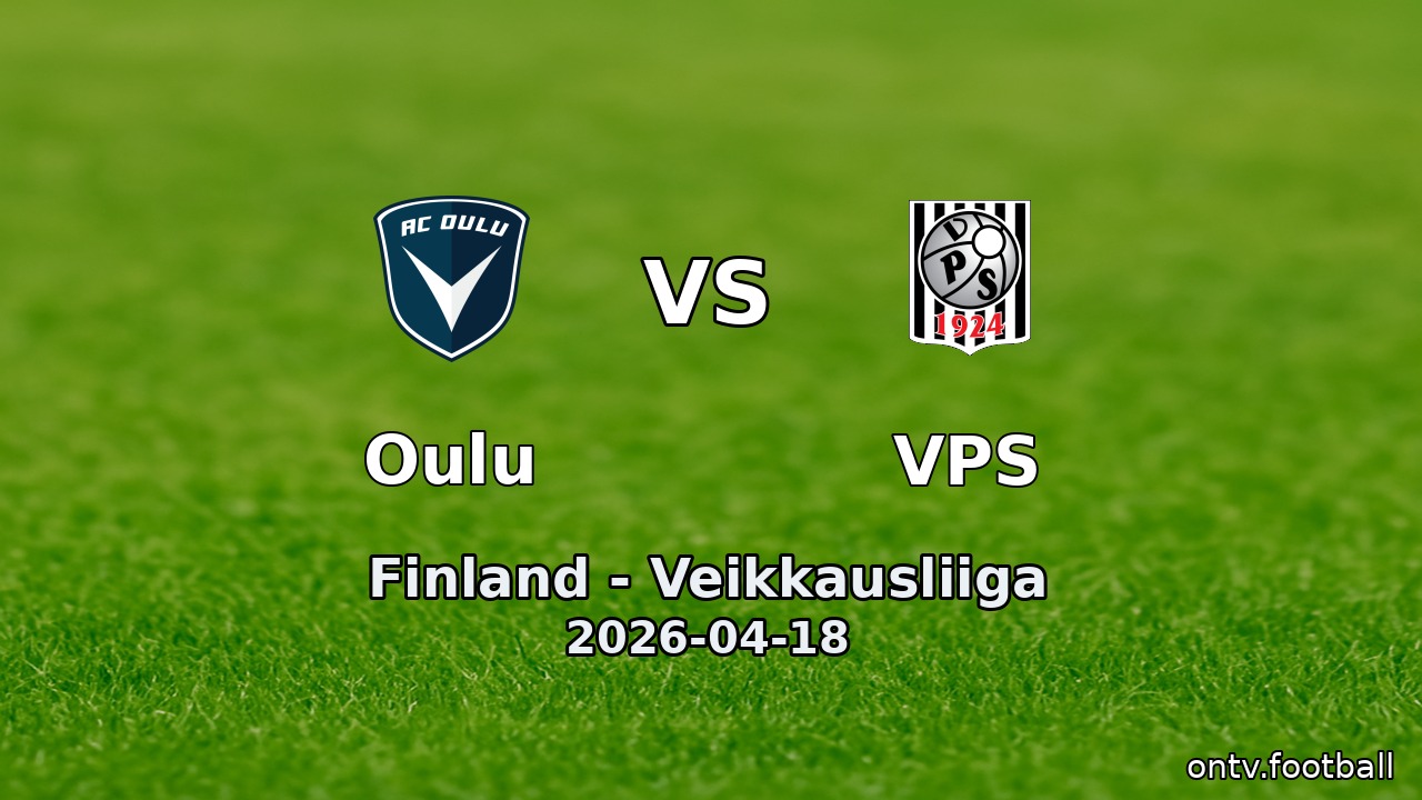 Oulu vs VPS