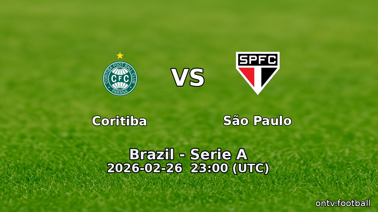 Coritiba vs São Paulo