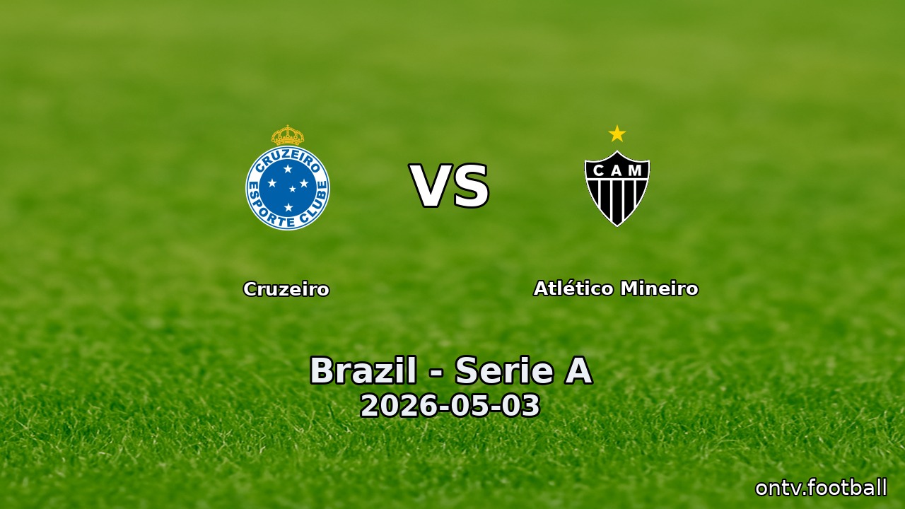Cruzeiro vs Atlético Mineiro