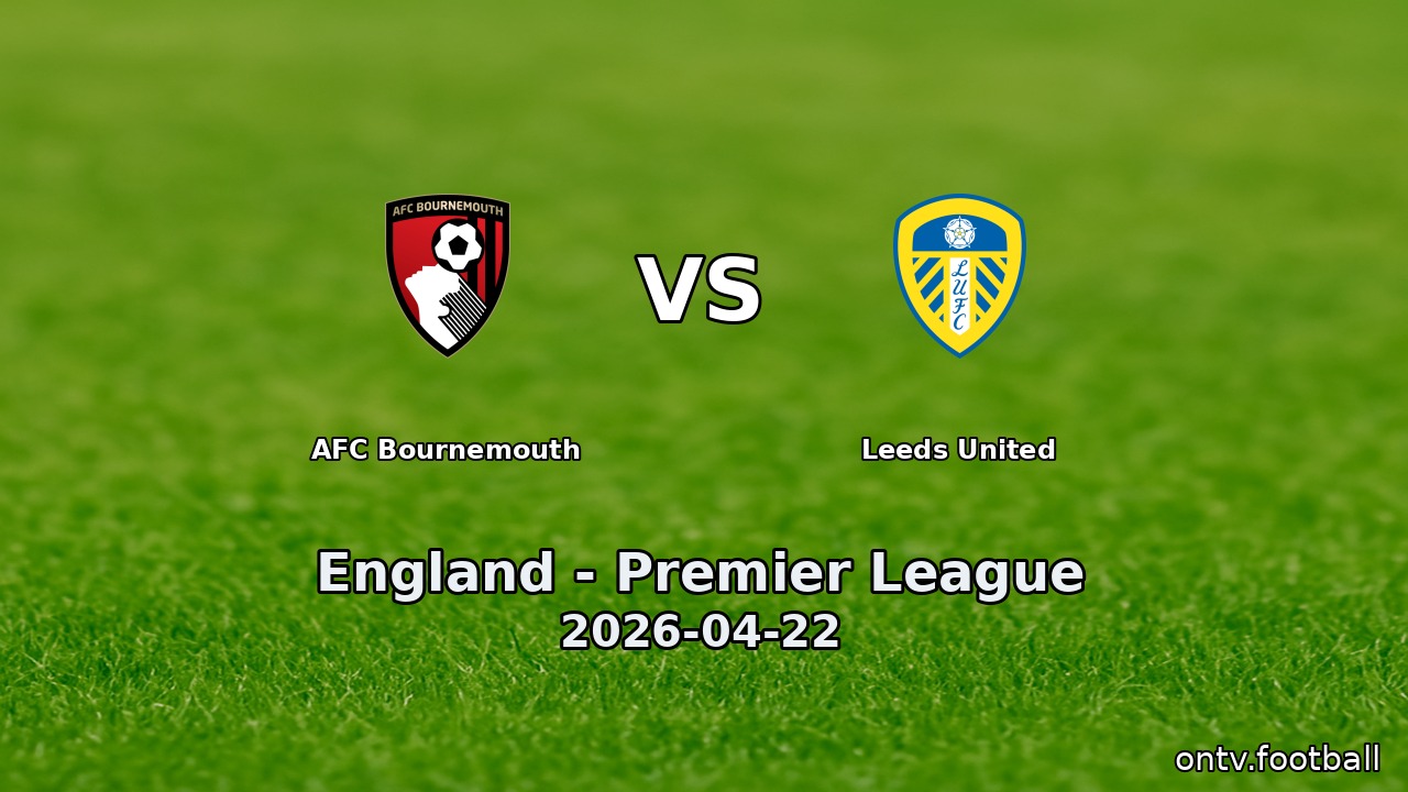 AFC Bournemouth vs Leeds United