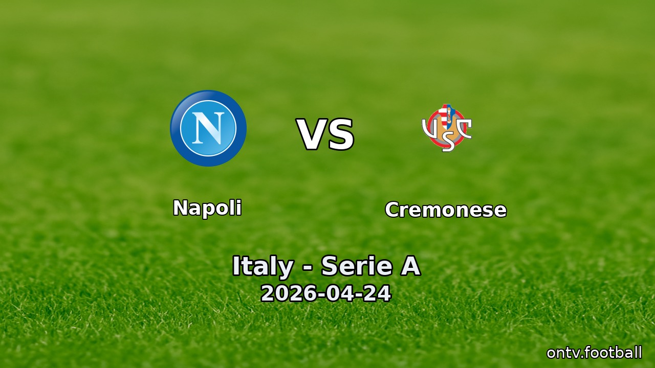 Napoli vs Cremonese