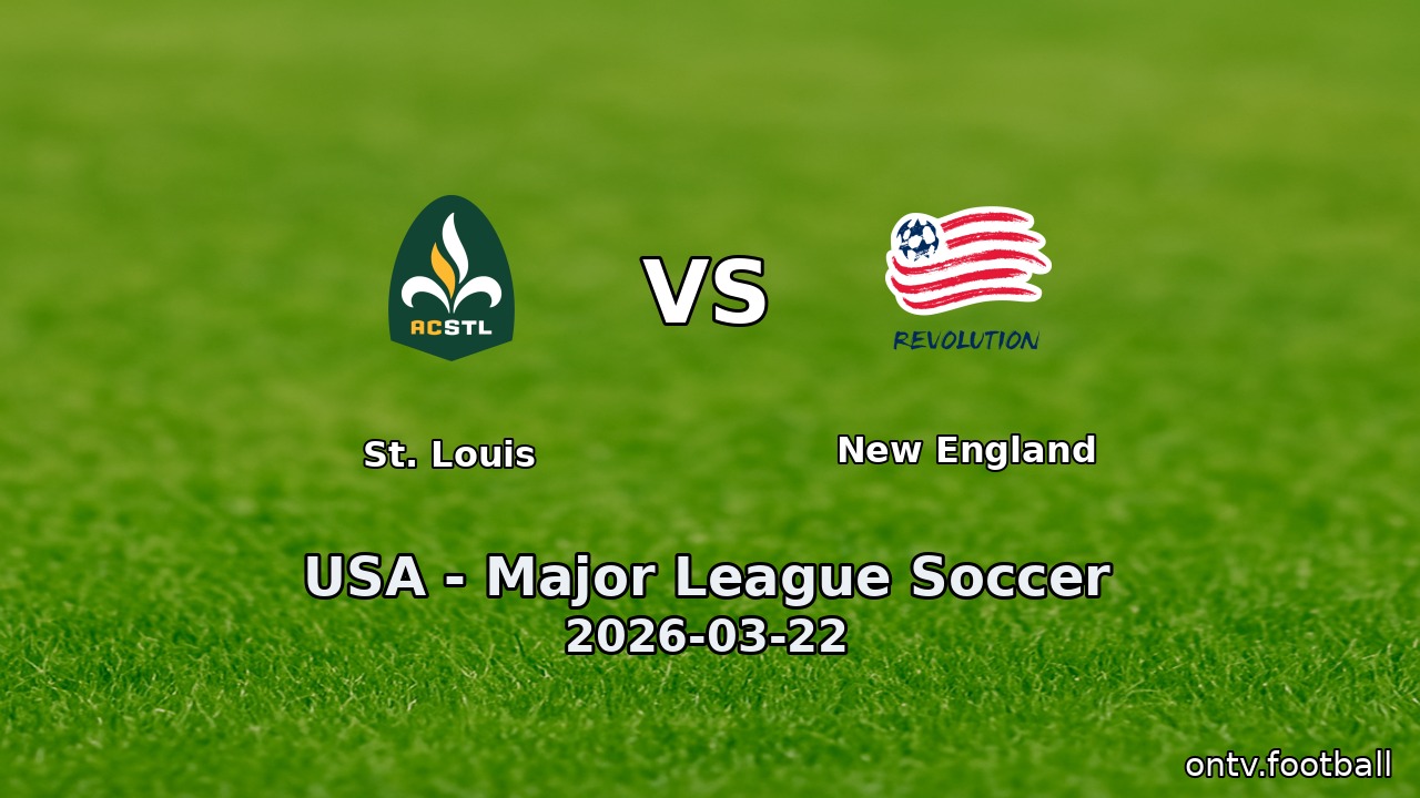 St. Louis vs New England