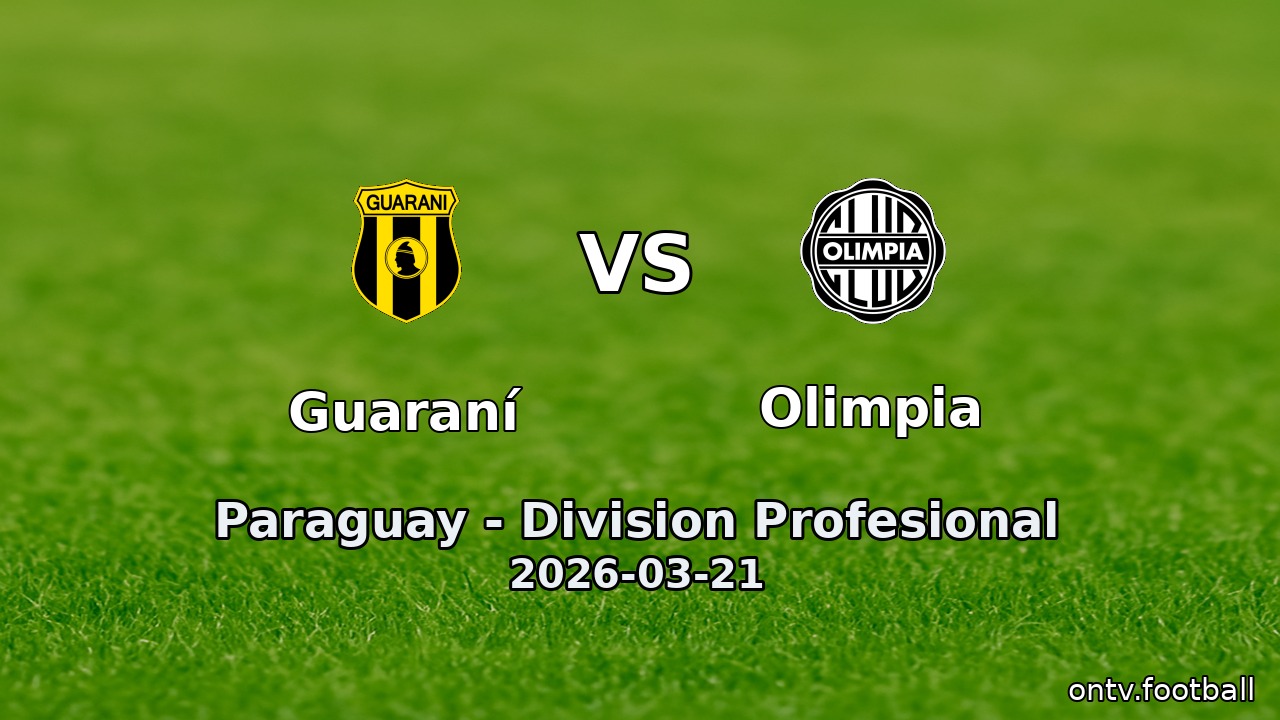 Guaraní vs Olimpia