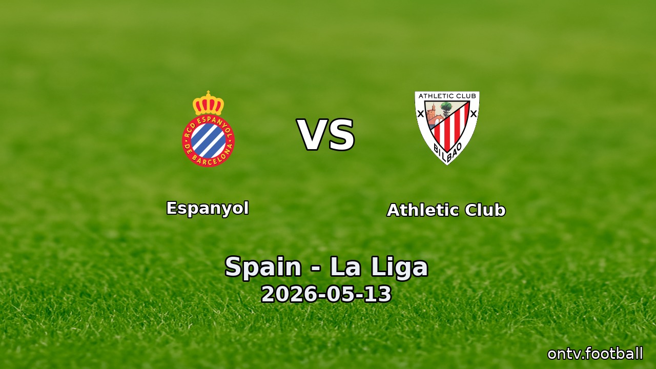 Espanyol vs Athletic Club