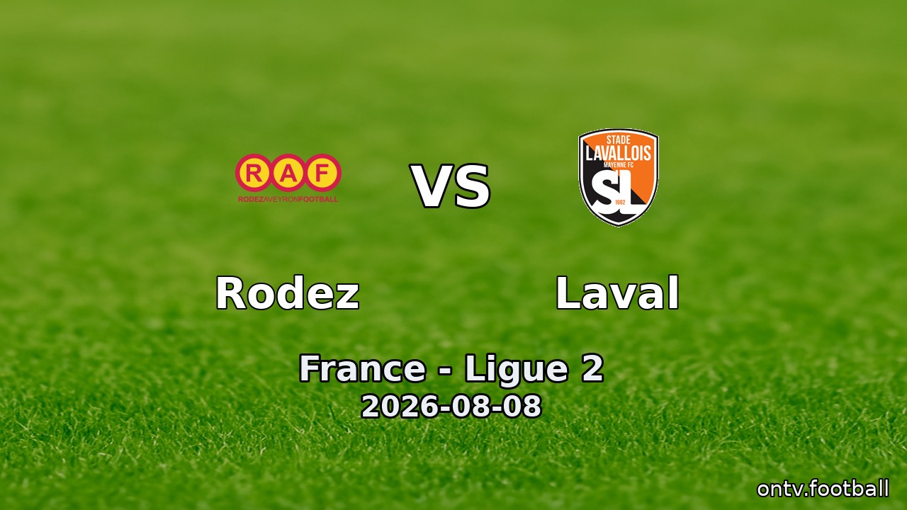 Rodez vs Laval