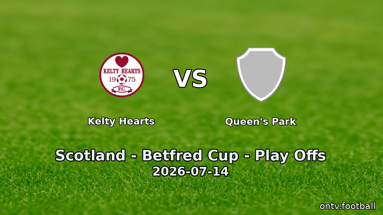 Kelty Hearts vs Queen's Park
