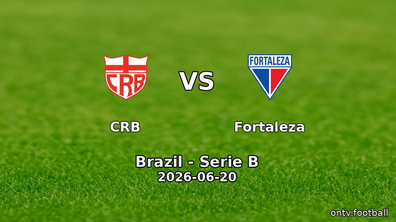 CRB vs Fortaleza