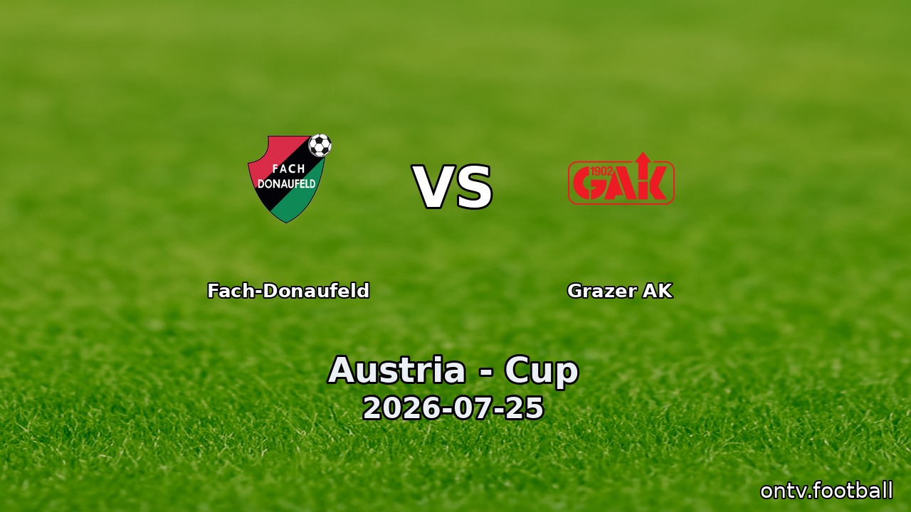 Fach-Donaufeld vs Grazer AK
