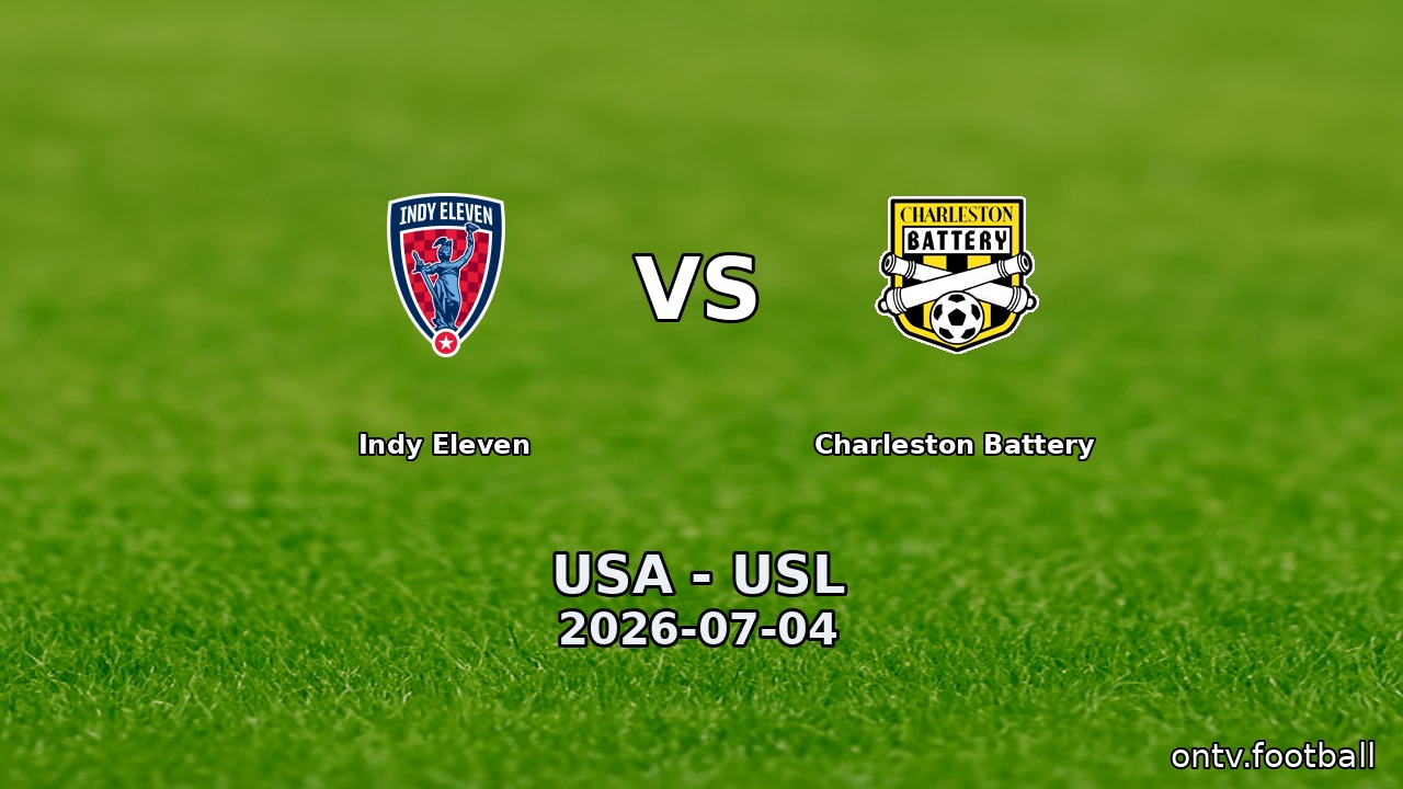 Indy Eleven vs Charleston Battery