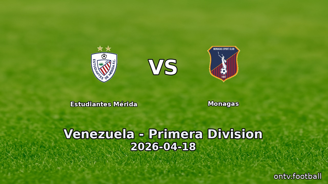 Estudiantes Mérida vs Monagas