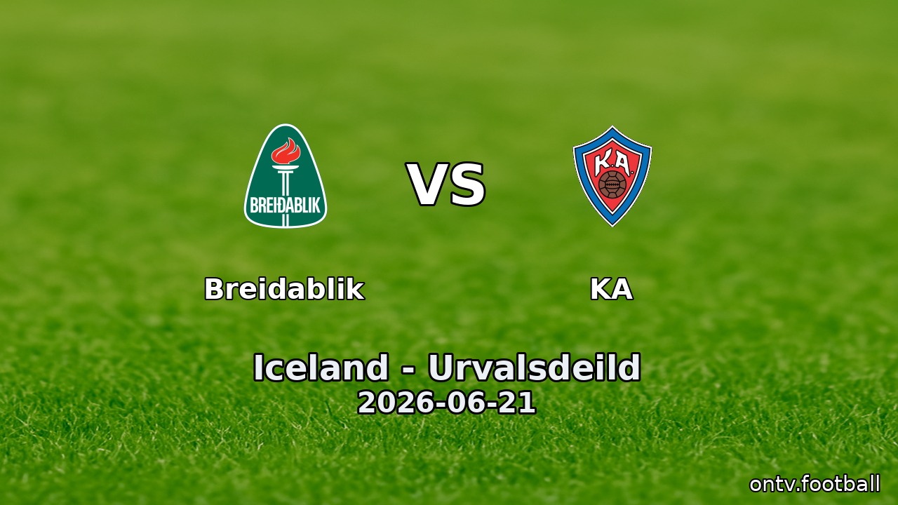 Breidablik vs KA