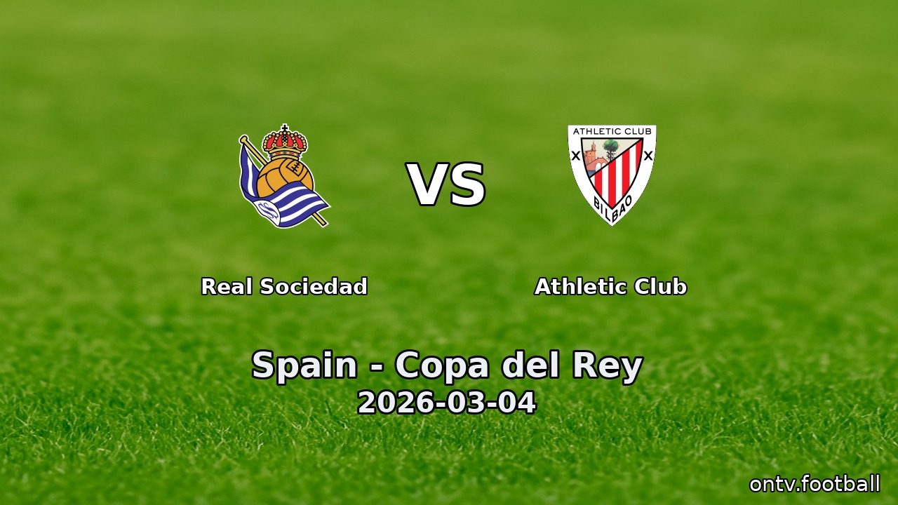 Real Sociedad vs Athletic Club
