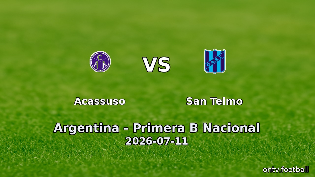 Acassuso vs San Telmo