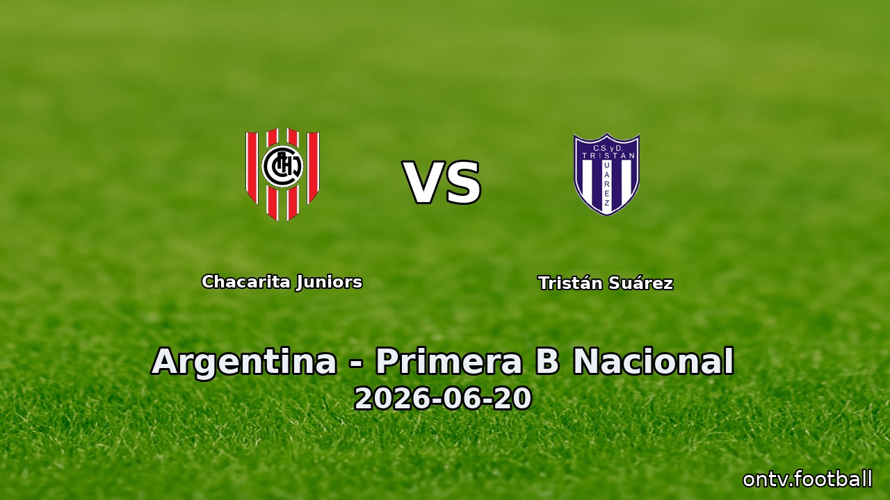 Chacarita Juniors vs Tristán Suárez