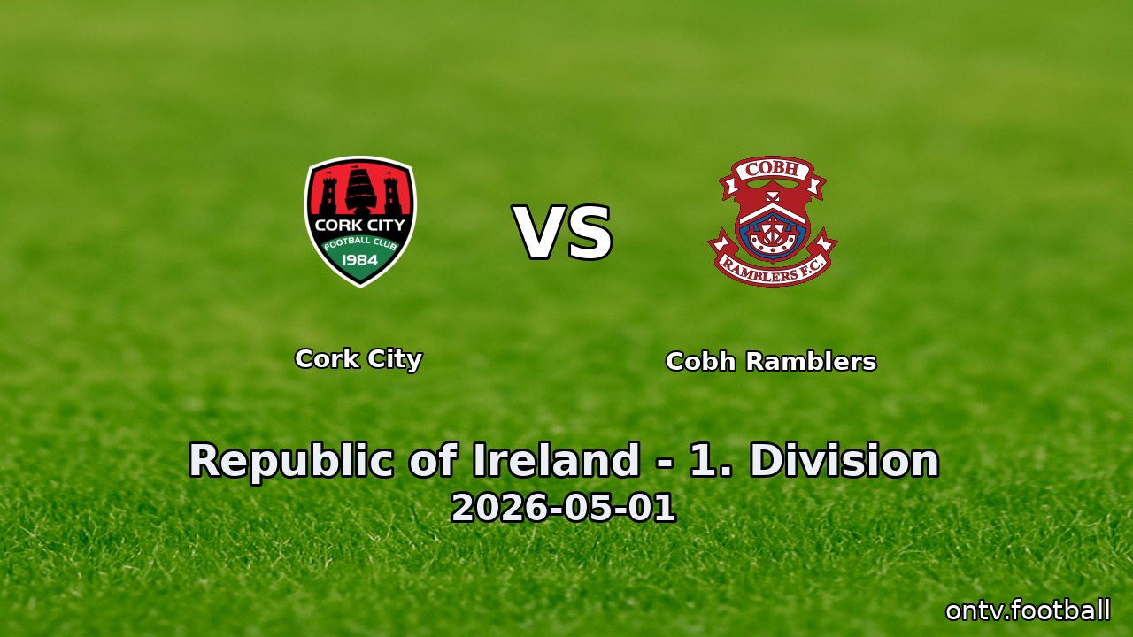 Cork City vs Cobh Ramblers