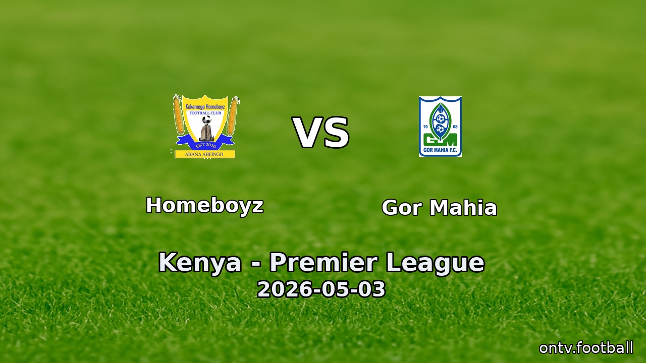 Homeboyz vs Gor Mahia