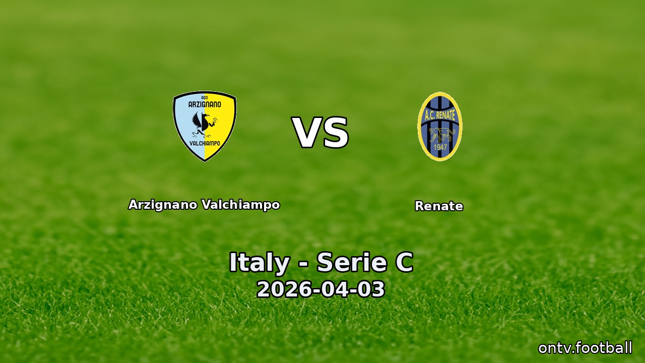 Arzignano Valchiampo vs Renate