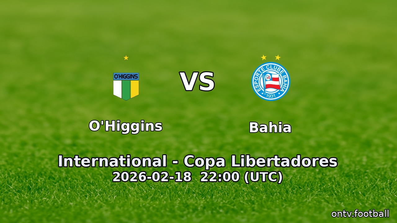 O'Higgins vs Bahia