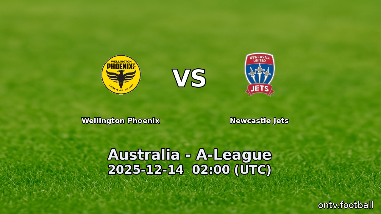 Wellington Phoenix vs Newcastle Jets