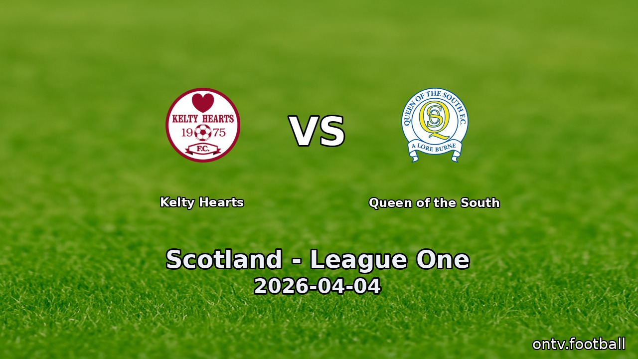 Kelty Hearts vs Queen of the South