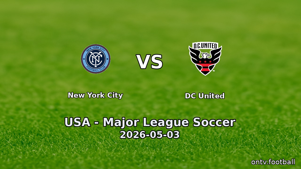New York City vs DC United