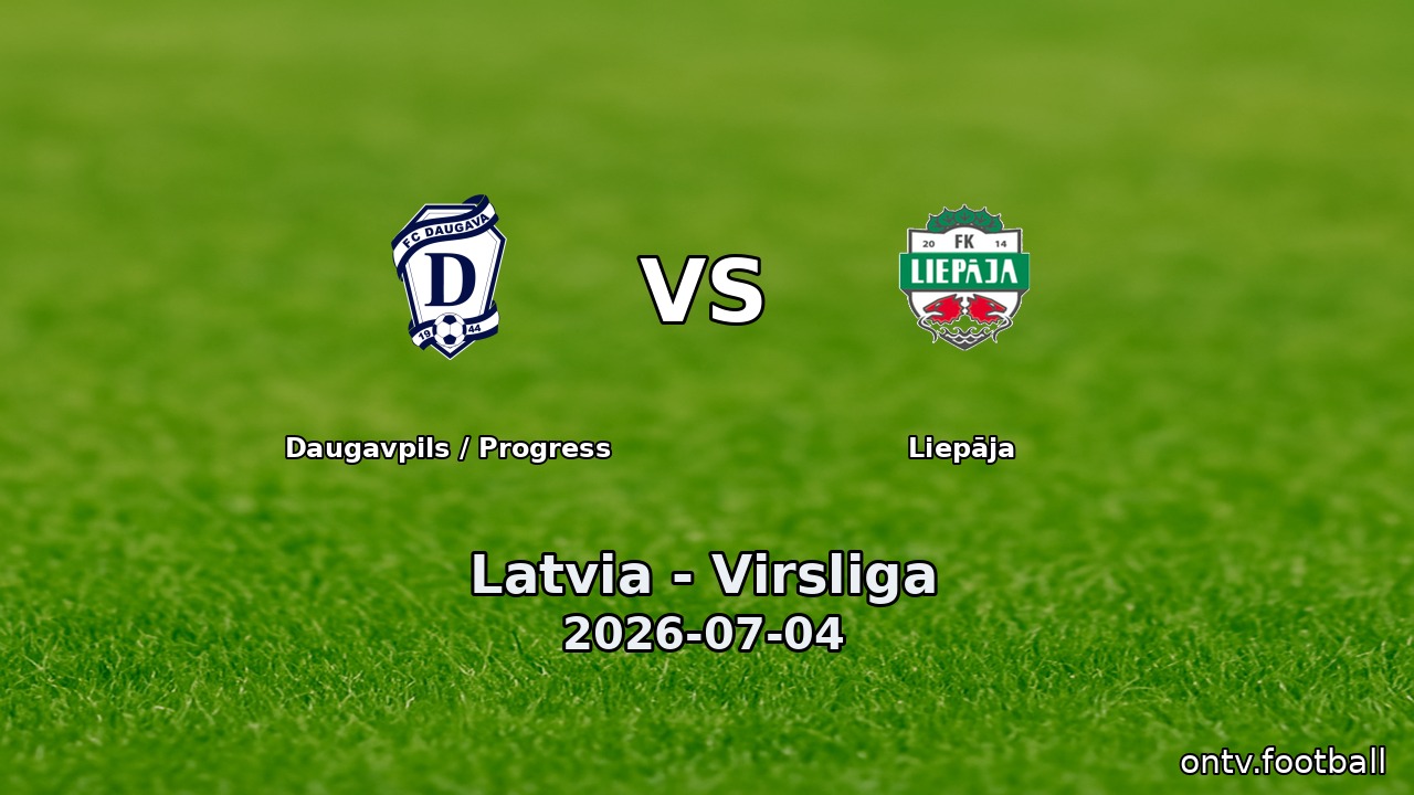 Daugavpils / Progress vs Liepāja