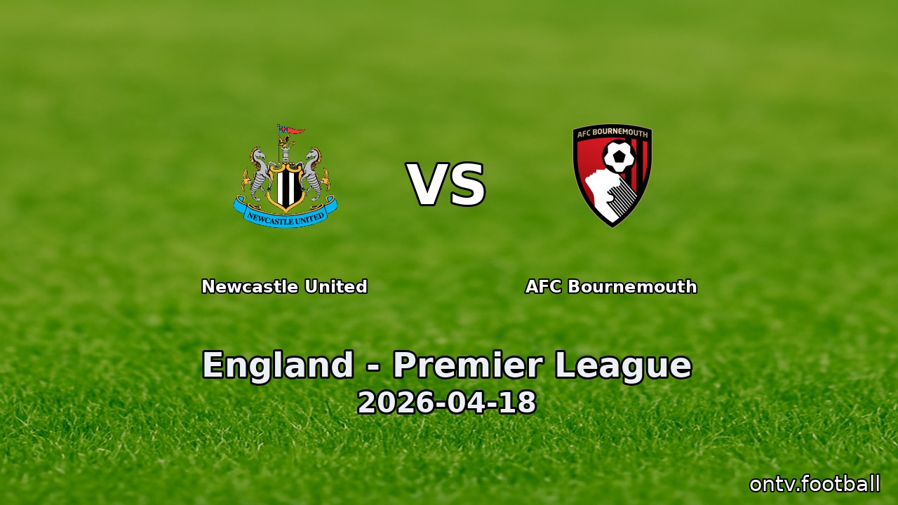 Newcastle United vs AFC Bournemouth