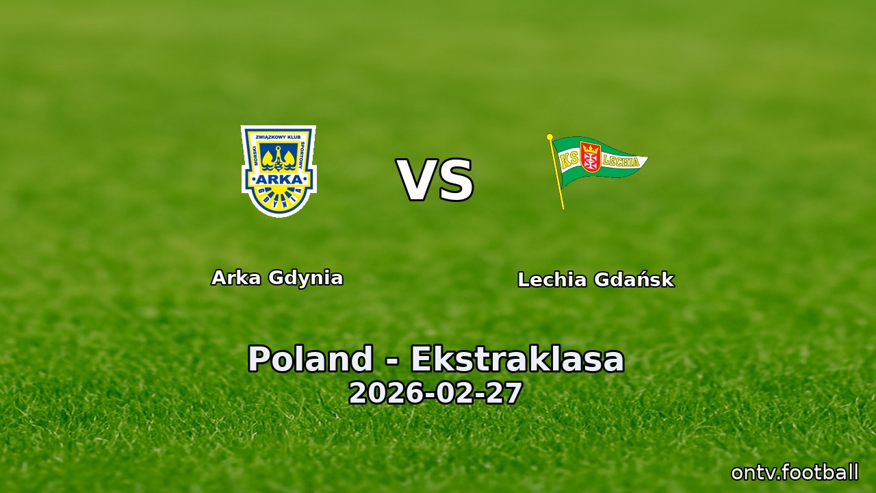 Arka Gdynia vs Lechia Gdańsk