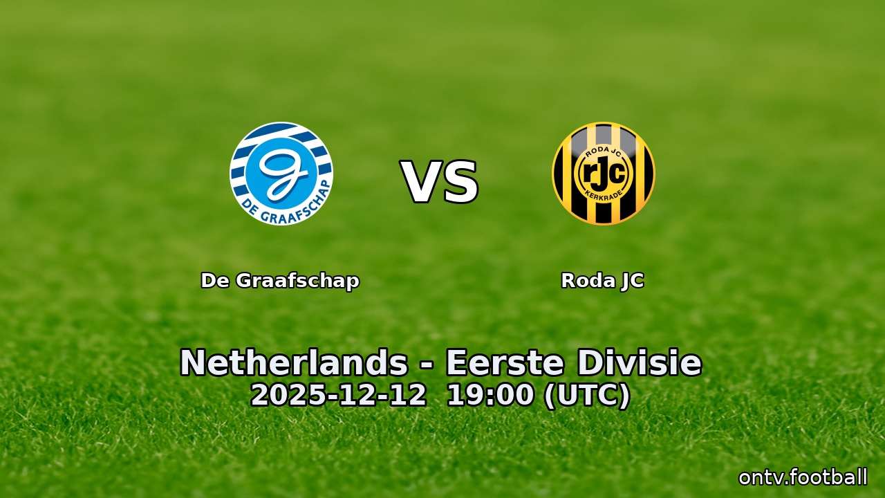 De Graafschap vs Roda JC