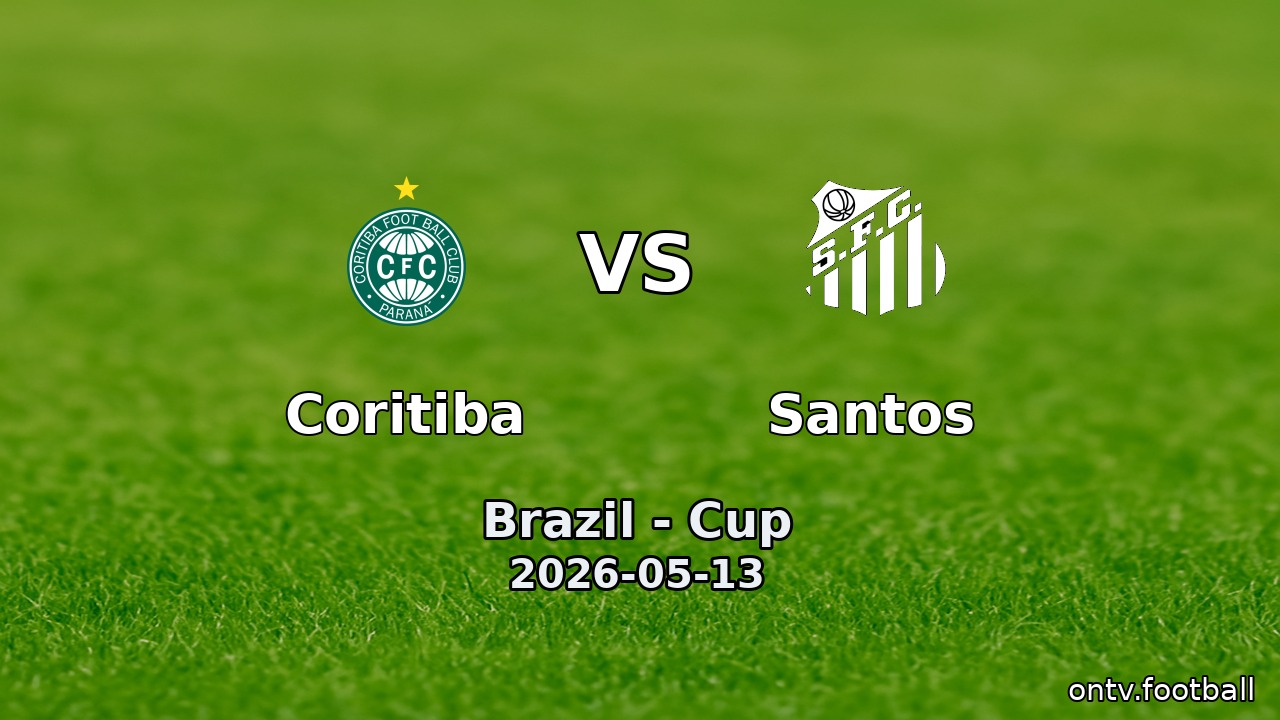 Coritiba vs Santos
