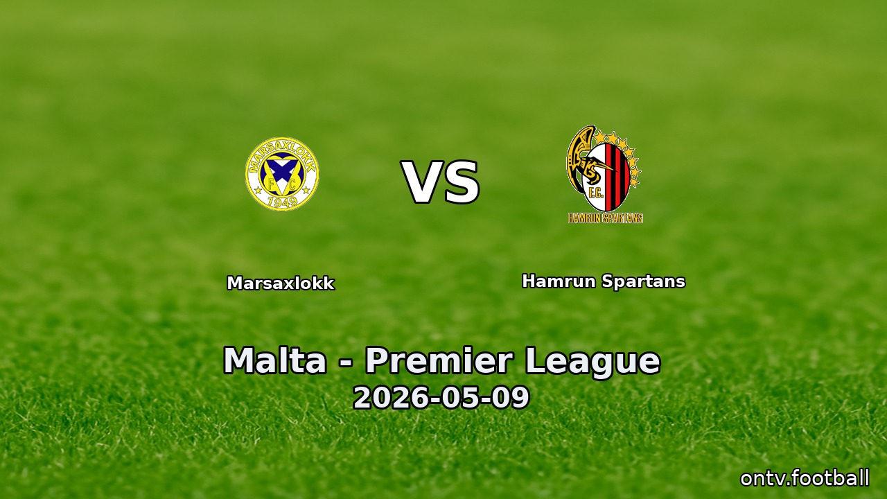 Marsaxlokk vs Hamrun Spartans