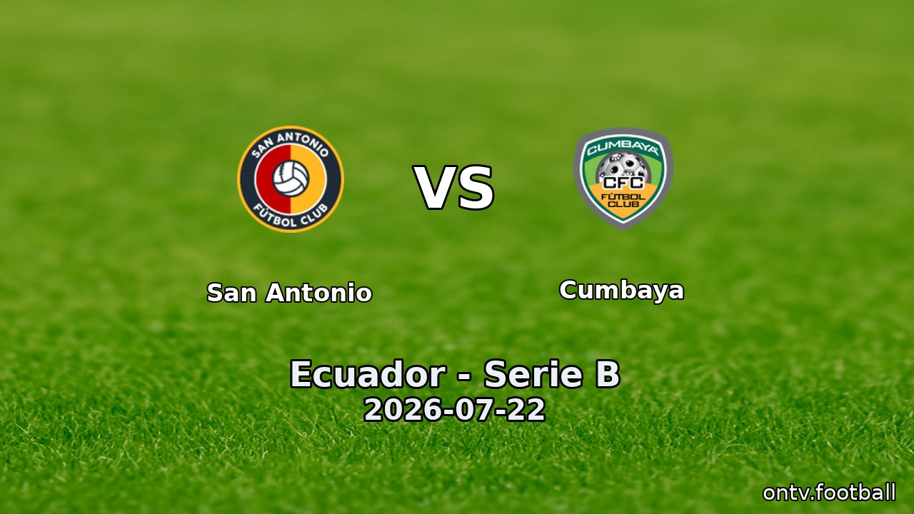 San Antonio vs Cumbaya