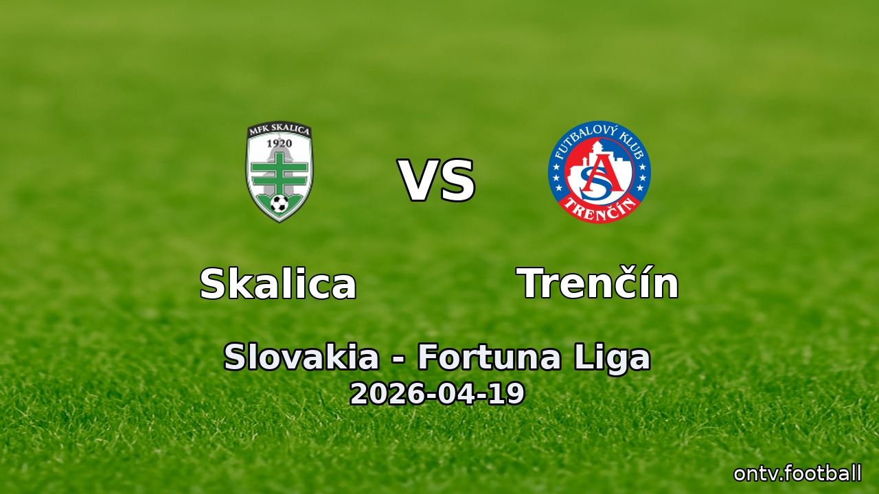 Skalica vs Trenčín
