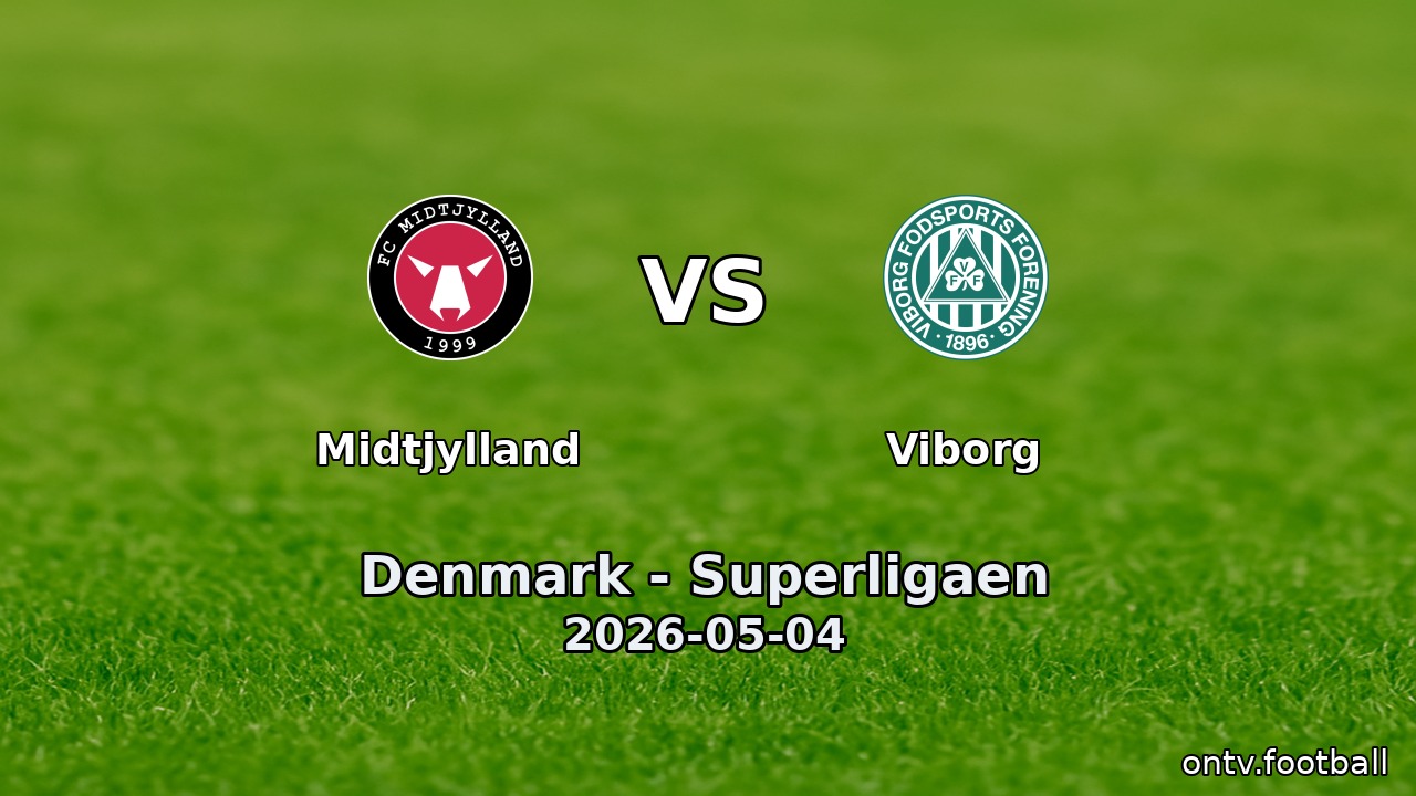 Midtjylland vs Viborg