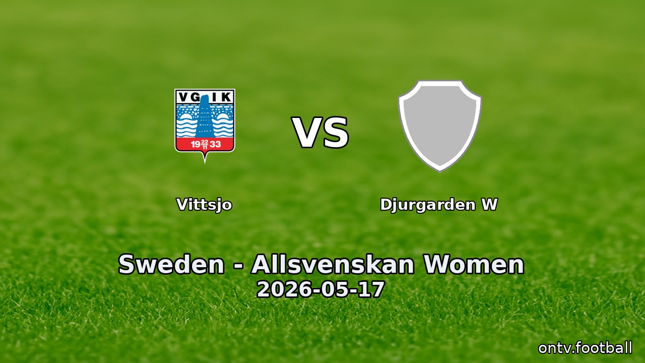 Vittsjo vs Djurgarden W