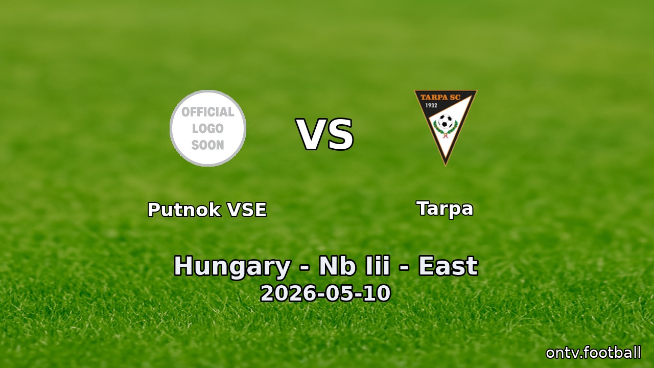 Putnok VSE vs Tarpa