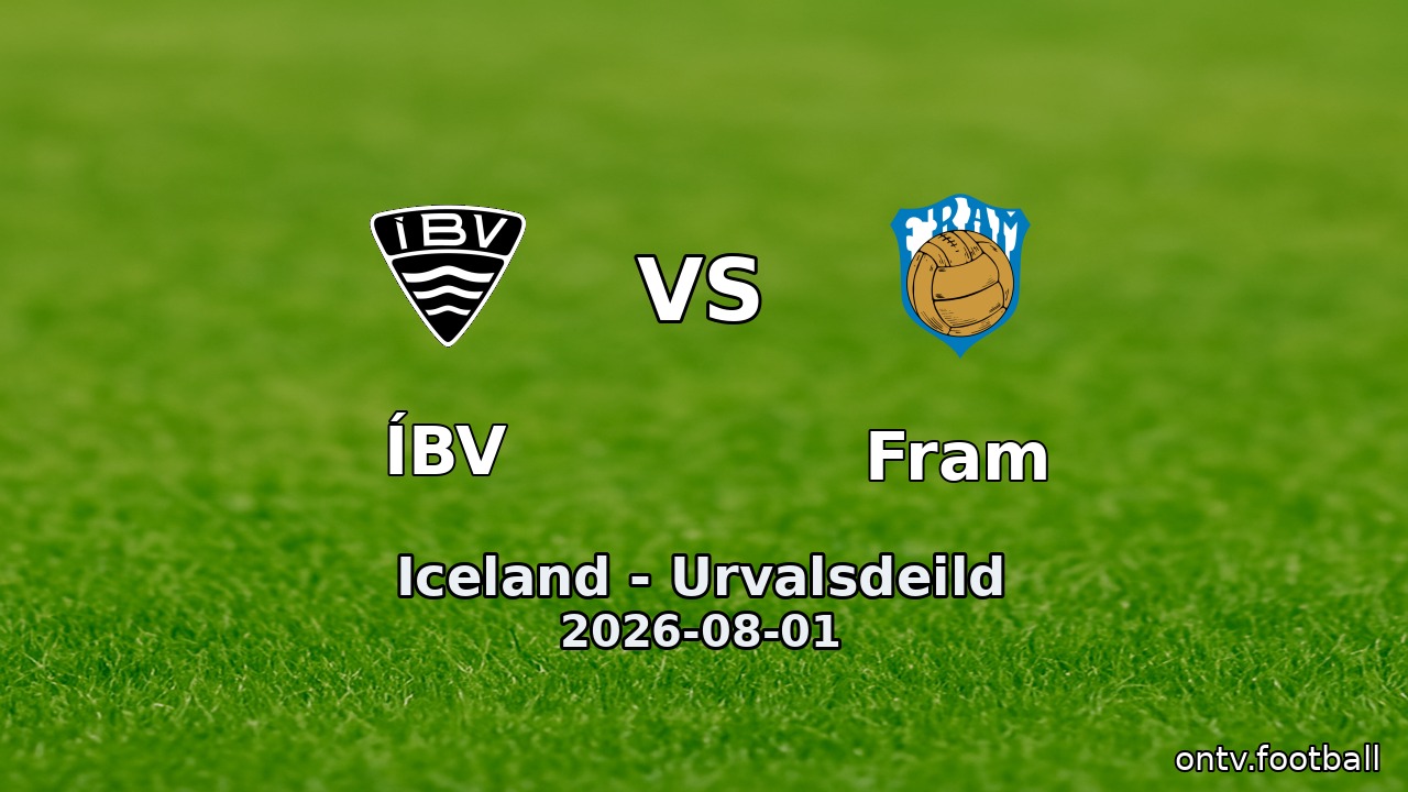 ÍBV vs Fram