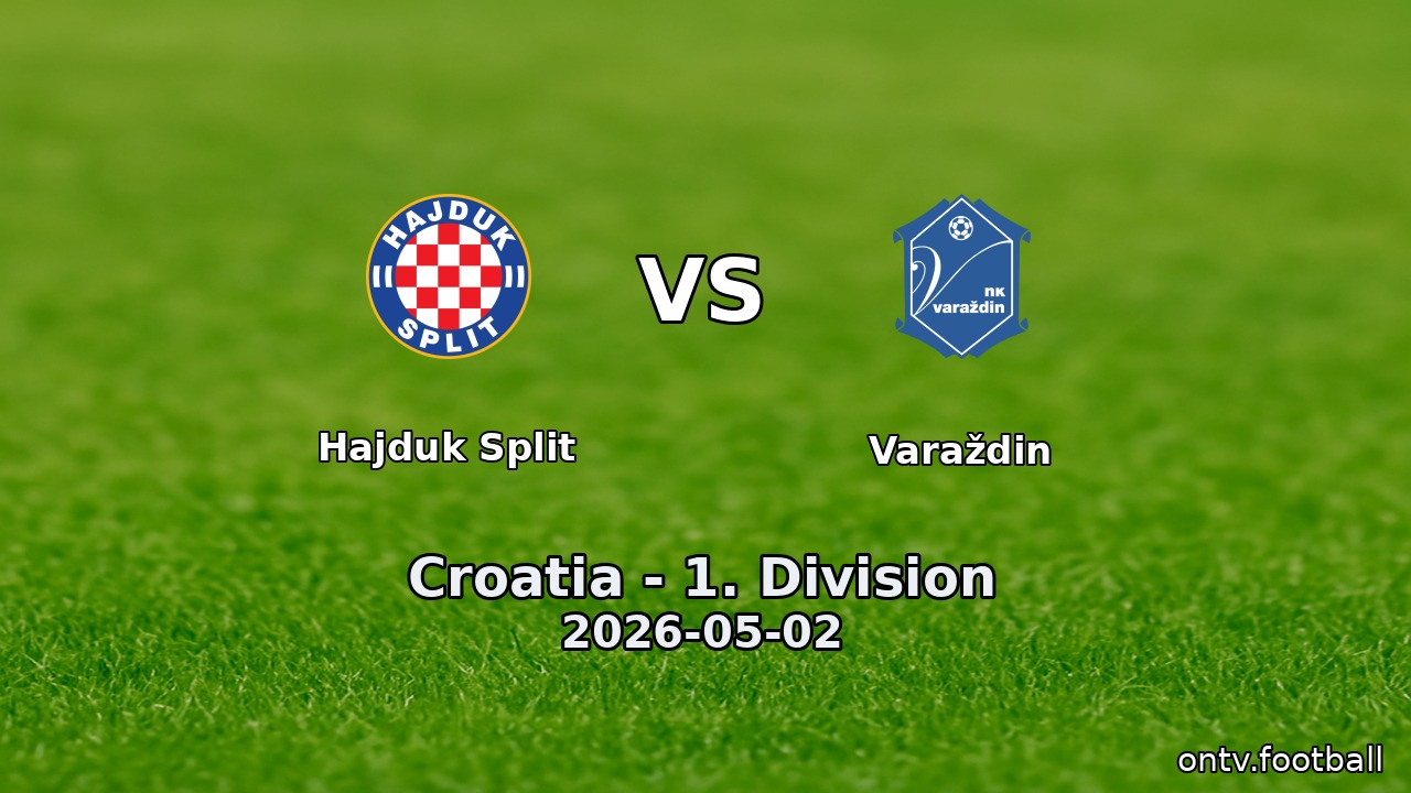 Hajduk Split vs Varaždin