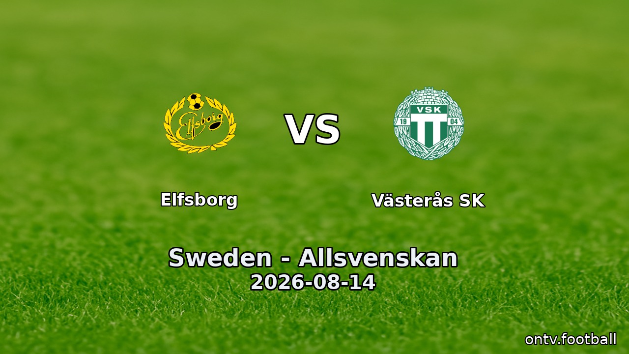 Elfsborg vs Västerås SK
