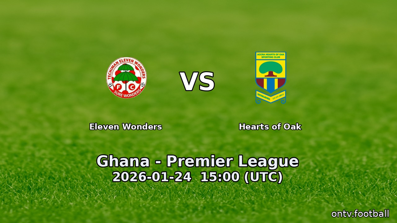 Eleven Wonders vs Hearts of Oak