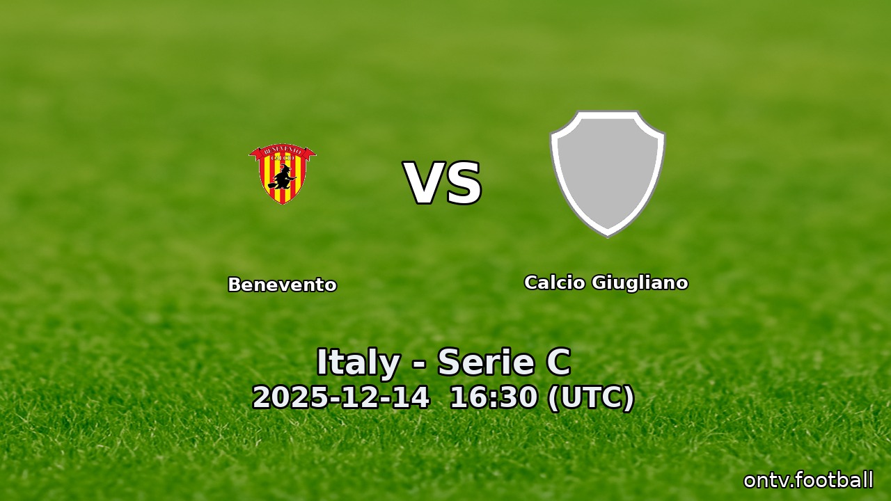 Benevento vs Calcio Giugliano
