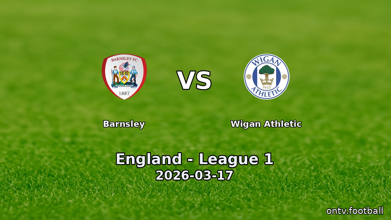 Barnsley vs Wigan Athletic