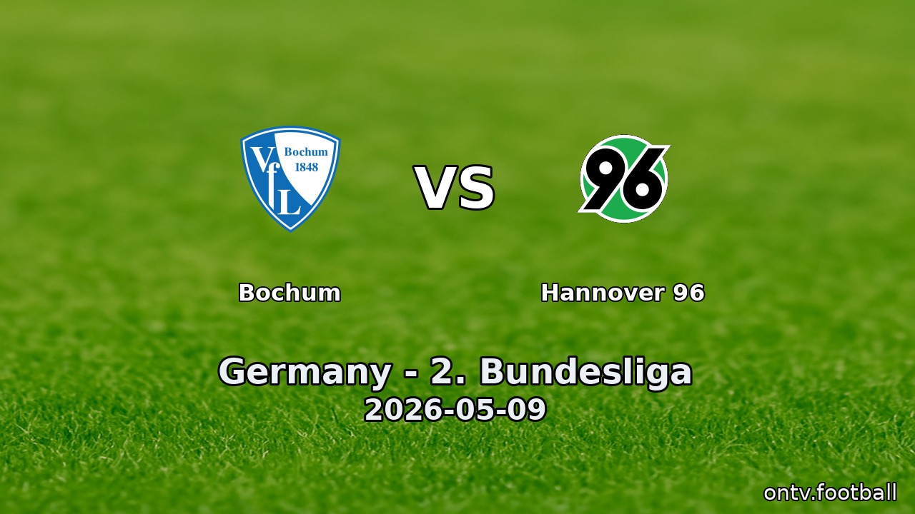 Bochum vs Hannover 96