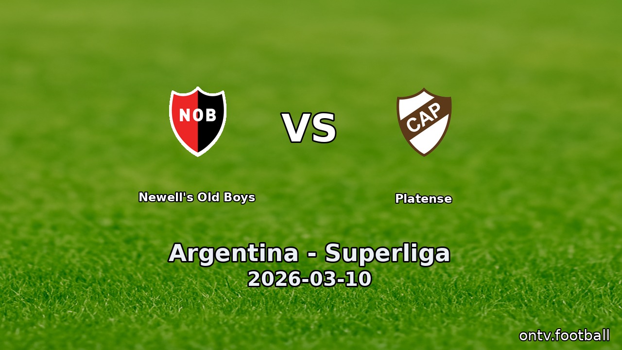 Newell's Old Boys vs Platense