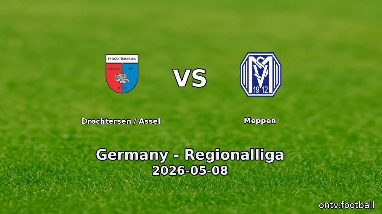 Drochtersen / Assel vs Meppen