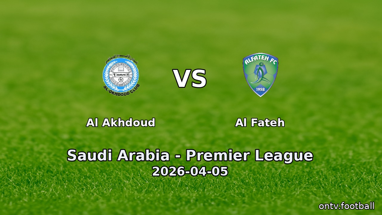 Al Akhdoud vs Al Fateh