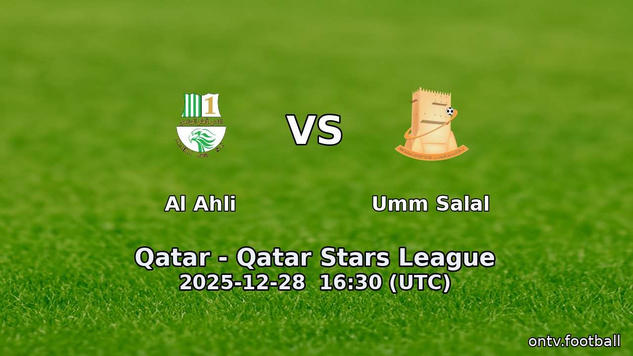 Al Ahli vs Umm Salal
