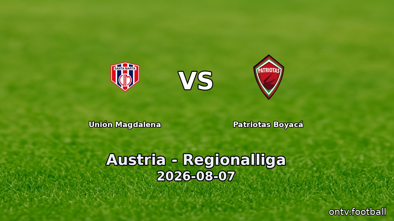 Unión Magdalena vs Patriotas Boyacá
